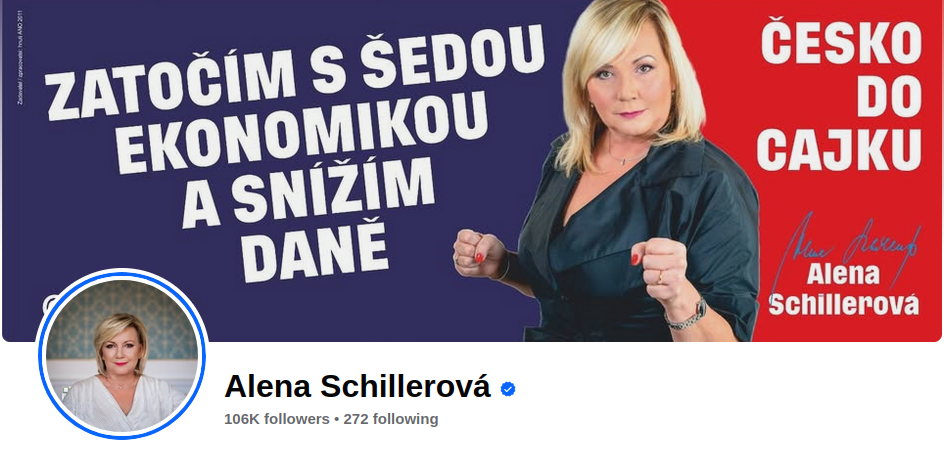 Schillerova FB Czech advertising